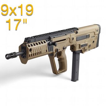 Karabinek Bullpup PCC IWI Tavor X95, 32nb, 17 inch, FDE, kal. 9x19mm