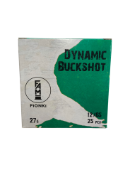 Amunicja śrutowa (loftka) Dynamic Buckshot 27g 9pcs  (1op = 25szt) // kal. 12/65 - FAM PIONKI