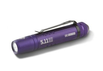 Ultra Violet Flashlight, Manufacturer : 5.11, Model : Edc PLUV 1AAA, Color : Ultra Violet