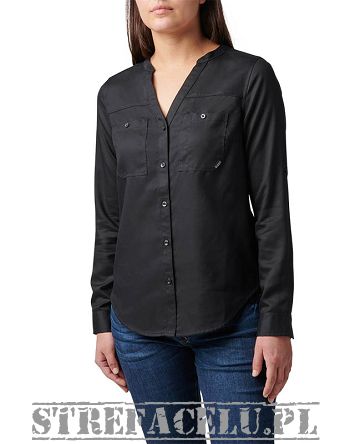 Koszula damska z dlugim rekawem 5.11 LESLIE L/S SHIRT kolor: BLACK - (Wybór rozmiarów)