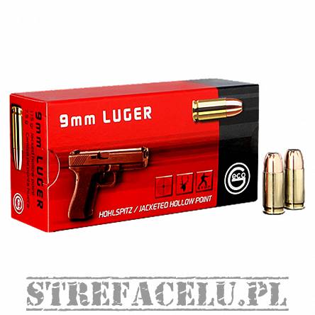 Geco Luger JHP 115gr / 7.5g HSP //.9 PAIR ammunition