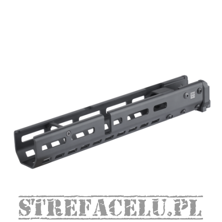 Aluminum Bed for AK Platform Carbines - Size M - Black - FTCS No. 35