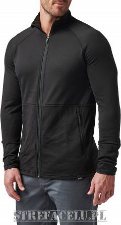 Men's Shirt, Manufacturer : 5.11, Model : Stratos Full Zip, Color : Black