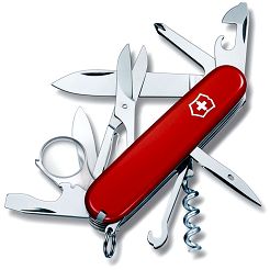 Victorinox Explorer, Medium Pocket Knife With Magnifying Glass