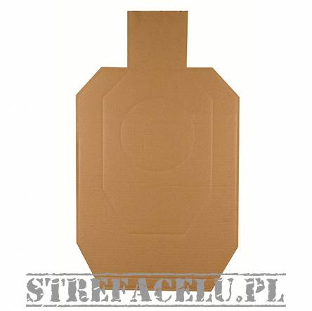 Cardboard shooting target IDPA 780x460mm - 5 pieces