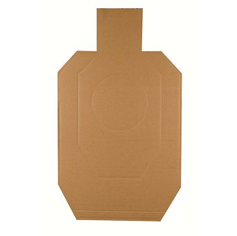 Cardboard shooting target IDPA 780x460mm - 5 pieces