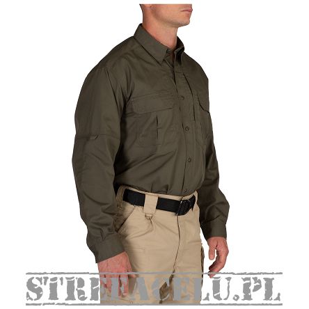 Men's Shirt, Manufacturer : 5.11, Model : Taclite Pro Long Sleeve Shirt, Color : Ranger Green