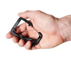 Carabiner, Manufacturer : 5.11, Model : Hardpoint M3 Carabiner, Color : Black