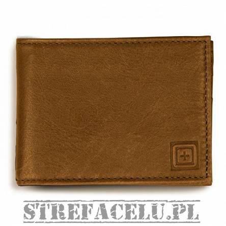 Wallet, Manufacturer : 5.11, Model : Meru Bifold Wallet, Color : Brown