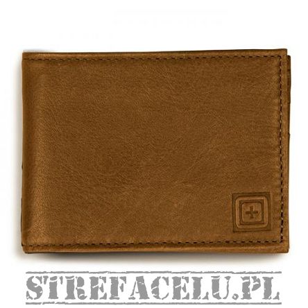 Wallet, Manufacturer : 5.11, Model : Meru Bifold Wallet, Color : Brown