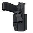 Left inside holster for Canik Mete MC9 Prime pistol, RH IWB kydex, color: black - 2