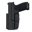 Left inside holster for Canik Mete MC9 Prime pistol, RH IWB kydex, color: black