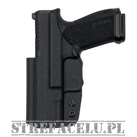 Left inside holster for Canik Mete MC9 Prime pistol, RH IWB kydex, color: black