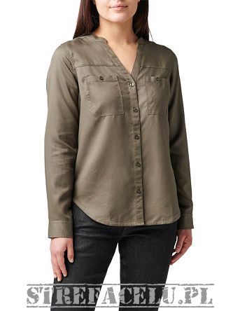 Koszula damska z dlugim rekawem 5.11 LESLIE L/S SHIRT kolor: RANGER GREEN - (Wybór rozmiarów)