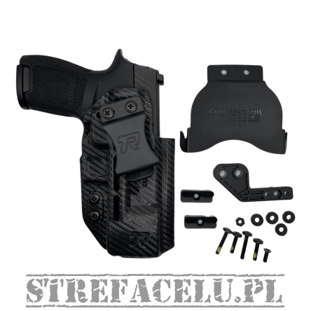 Kabura obustronna IWB/OWB Druid 2.0 do Smith & Wesson M&P M2.0 + TLR-1, kydex, kolor: czarny
