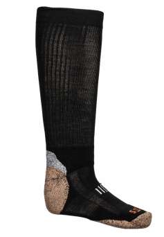 Men's Socks, Manufacturer : 5.11, Model : Merino Otc Boot Sock, Color : Black
