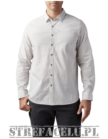 Men's Shirt, Manufacturer : 5.11, Model : Igor Solid Long Sleeve Shirt, Color : Cinder