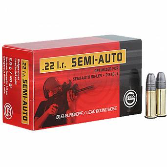 Geco .22 LFB SEMI-AUTO // 22 LR ammunition
