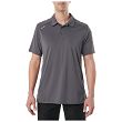 Men's Polo, Manufacturer : 5.11, Model : Paramount Short Sleeve Polo, Color : Flint