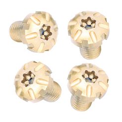 Grip Screw Stainless Steel Golden set (4 pcs) #10108