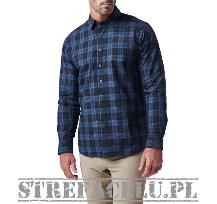 Koszula męska z długim rękawem 5.11 IGOR PLAID L/S kolor: CBLT BLU PLD