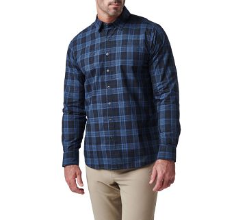 Koszula męska z długim rękawem 5.11 IGOR PLAID L/S kolor: CBLT BLU PLD