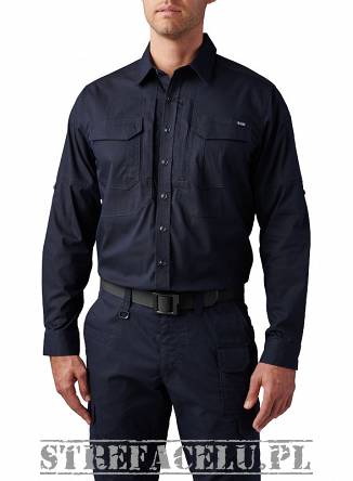 Men's Shirt, Manufacturer : 5.11, Model : ABR Pro Long Sleeve Shirt, Color : Dark Navy