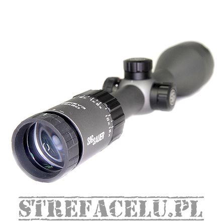 SigSauer Whiskey3 Scope 4-12x50 Quadplex Reticle - Black