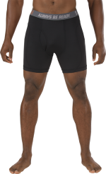 Men's Termo-Active 5.11 Boxer Shorts PERFORMANCE BRIEF 6" color: BLACK