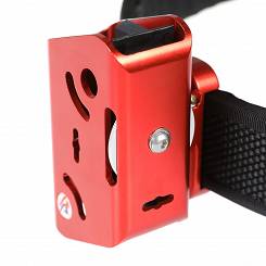 Race Master Magazine Pouch, Aluminium , Color : Red