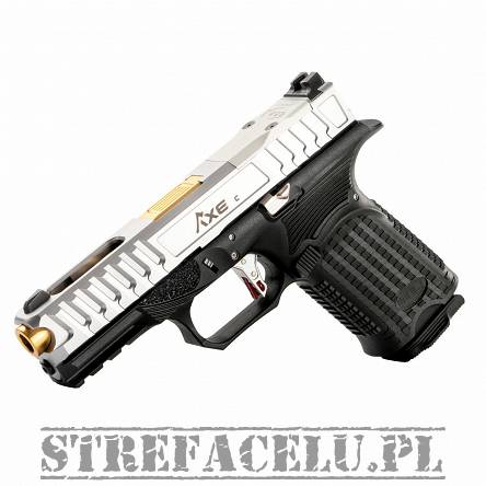 Pistolet Bul Armory AXE C TOMAHAWK kal. 9x19 TIN barrel, kolor: srebrny - Optics Ready