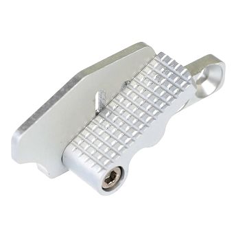 Regulowana podpórka kciuka LH srebrna - DAA Adjustable Standard Thumb Rest, 3-hole, Silver LH