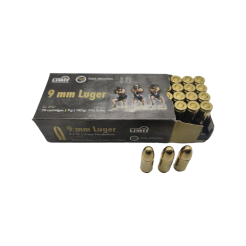 Nabój kulowy FMJ LZ  LIMIT IPSC 9g/140gr// 9 PARA