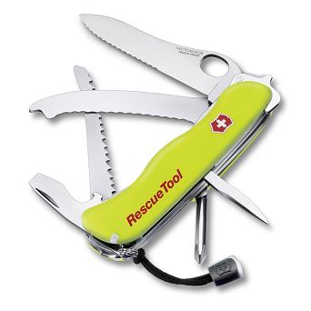 Victorinox Rescue Tool, Yellow + Etui - 111mm nylon