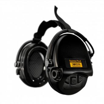 Słuchawki aktywne MSA Supreme Pro-X Czarne Nakarkowe