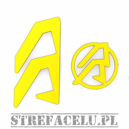 Stickers for holsters Alpha-X RH - Yellow , Alpha-X RH Color Inlays - Yellow