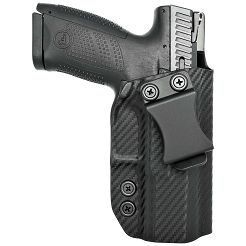 IWB Holster, Compatibility : CZ P-10C, Manufacturer : Concealment Express, Material : Kydex, For Persons : Right Handed, Finish : Carbon