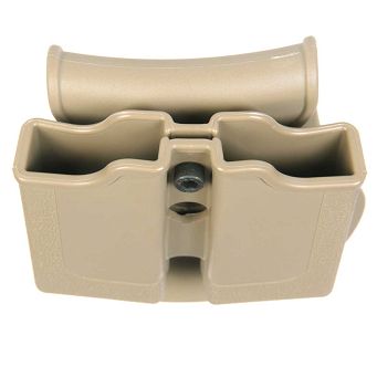 Double Magazine Pouch MP01 for 1911 Single Stack Variants, Sig Sauer 220 IMI-Z2010 Tan