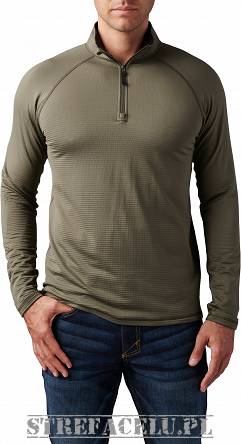 Men's Sweatshirt, Manufacturer : 5.11, Model : Stratos 1/4 Zip, Color : Ranger Green