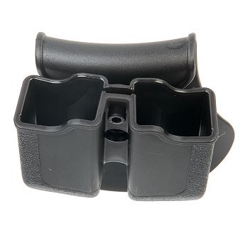 Double Magazine Pouch MP00 for Glock 17/19, Beretta PX4 Storm, H&K P30 / VP9 IMI-Z2000 Black