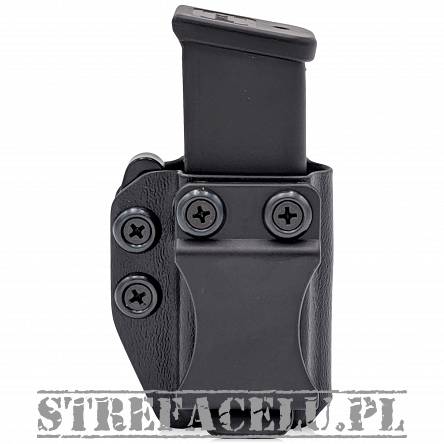 Magazine Holster, Manufacaturer : Concealment Express, Type : Double Stack 9mm/40SW, IWB/OWB Material : Kydex, Color : Black