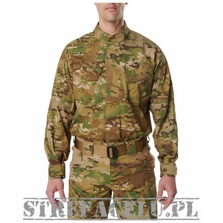 Men's Shirt, Manufacturer : 5.11, Model : Stryke Tdu Multicam Long Sleeve Shirt, Camouflage : Multicam