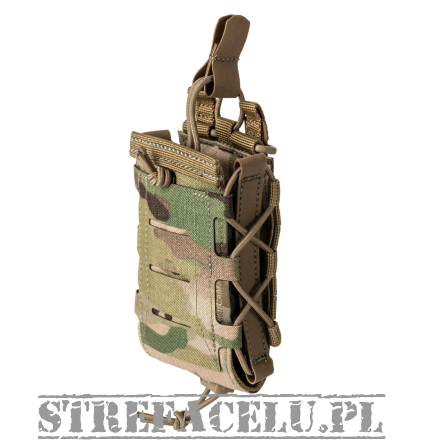 Carbine Magazine Pouch, Manufacturer : 5.11, Model : Flex Single Multi Caliber Mag Cover Pouch, Camouflage : Multicam