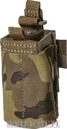 Pouch For 1 Pistol Magazine, Manufacturer : 5.11, Model : Flex Single Pistol Mag Pouch 2.0, Camouflage : Multicam