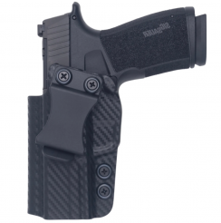 IWB Holster, Compatibility : P365 XMACRO OR, Manufacturer : Concealment Express, Material : Kydex, For Persons : Left Handed, Finish : Carbon