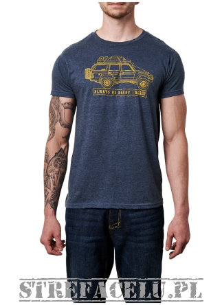 Men's T-shirt, Manufacturer : 5.11, Model : Offroad Dreamin, Color : Dark Navy Heather