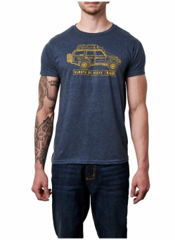 Men's T-shirt, Manufacturer : 5.11, Model : Offroad Dreamin, Color : Dark Navy Heather
