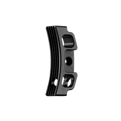BUL Link Trigger System Release Button - Curved - Medium - Wide - Black - LNK-C-M-W-BLK