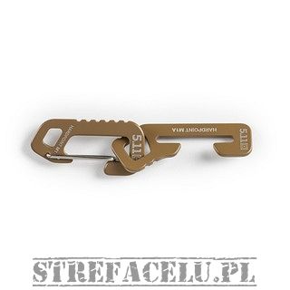 Carabiner, Manufacturer : 5.11, Model : Hardpoint M1 + MD, Color : Kangaroo