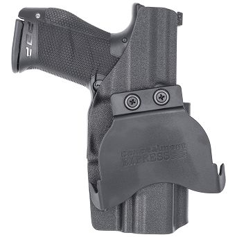 OWB Holster, Compatibility : Walther PDP FS Optics Cut, Manufacturer : Concealment Express, Material : Kydex, For Persons : Left Handed, Color : Black